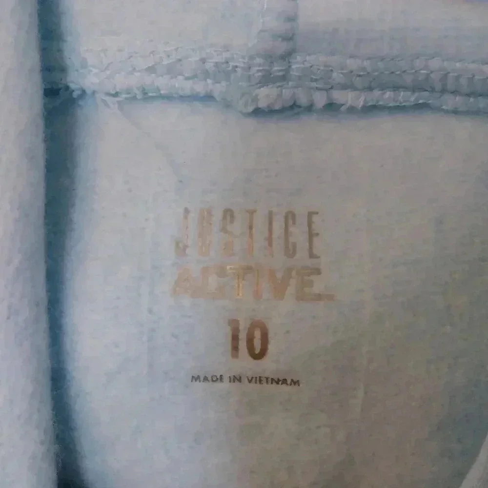 Justice Active‎ Blue Frozen Hoodie NWT